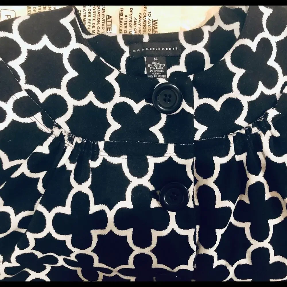 Grace Elements Plus Beautiful Shell Jacket - Picture 2 of 13